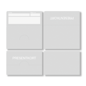 Kuvert 94 x 62 - pre-made