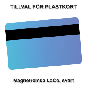 Tillval - Magnetremsa LoCo, svart